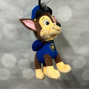 Paw Patrol Chase dog stuffed plush animal in‎ like new condition Nickelodeon taf